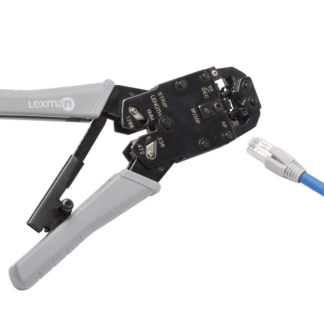 Zaciskarka RJ11/RJ45 LEXMAN
