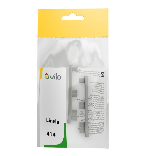 Zakończenie do listwy przypodłogowej Linela 414 szare Vilo