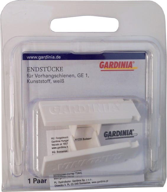 Zakończenie do szyny sufitowej 1-torowej 2 szt. Gardinia