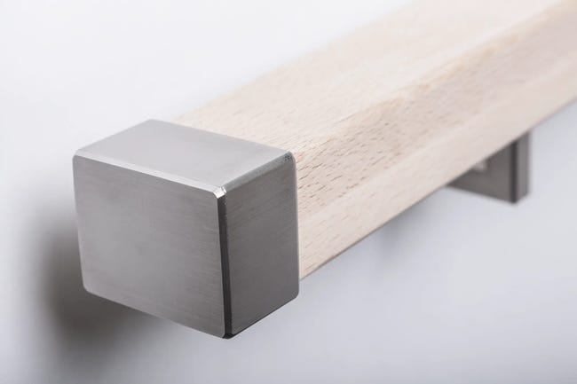 Zakończenie poręczy 3,7 x 4,7 cm Inox