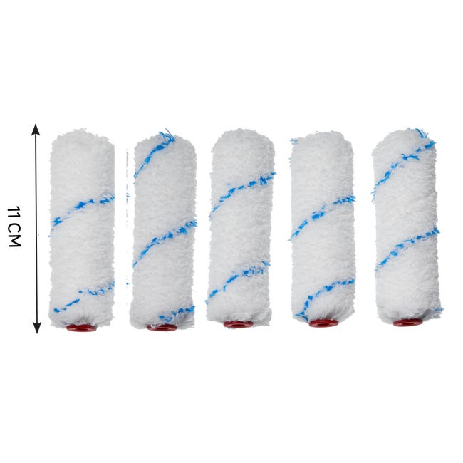 Zapas do mini wałka do gładkich ścian i drewna 5 szt. 110 mm Dexter
