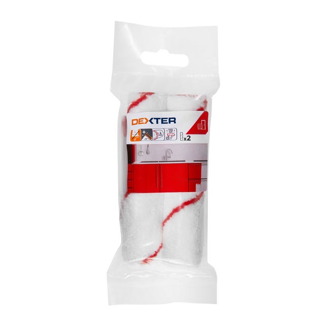 Zapas do mini wałka do lakieru 2 szt. 110 mm Dexter