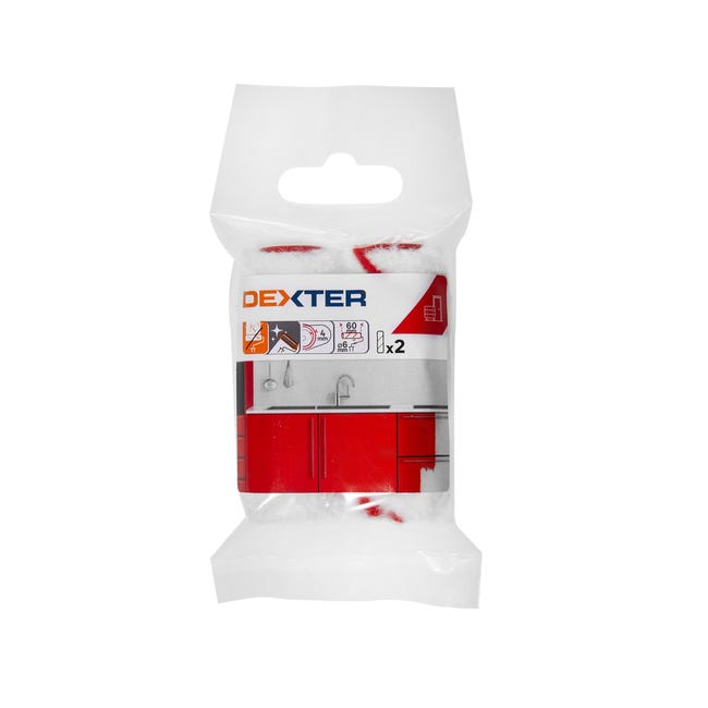 Zapas do mini wałka do lakieru 2 szt. 60 mm Dexter