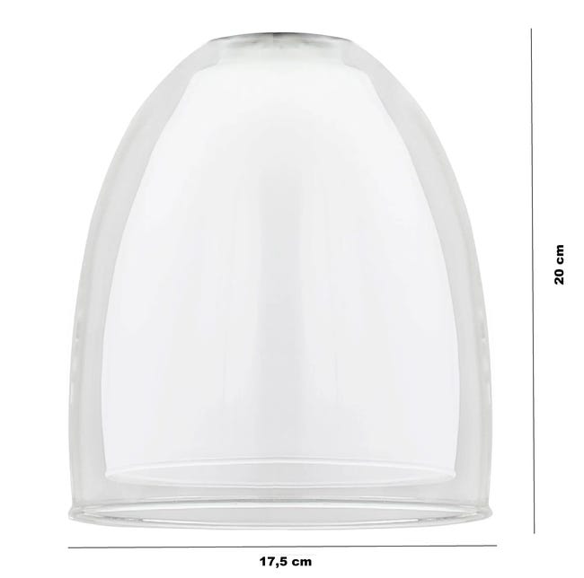 Zapasowy klosz do lampy Ronda biały Alfa