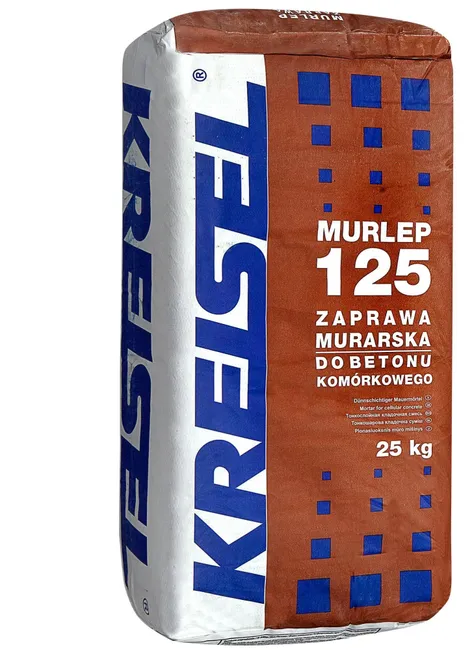 Zaprawa klejowa do betonu komórkowego MURLEP 125 25 kg Kreisel
