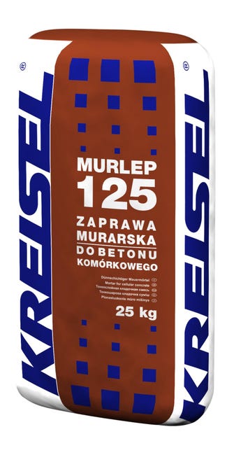 Zaprawa klejowa do klinkieru POZMUR-KL 130 Szara 25 kg Kreisel