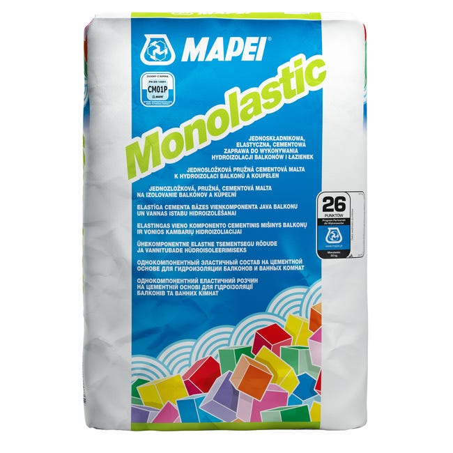 Zaprawa uszczelniająca MONOLASTIC 20kg MAPEI