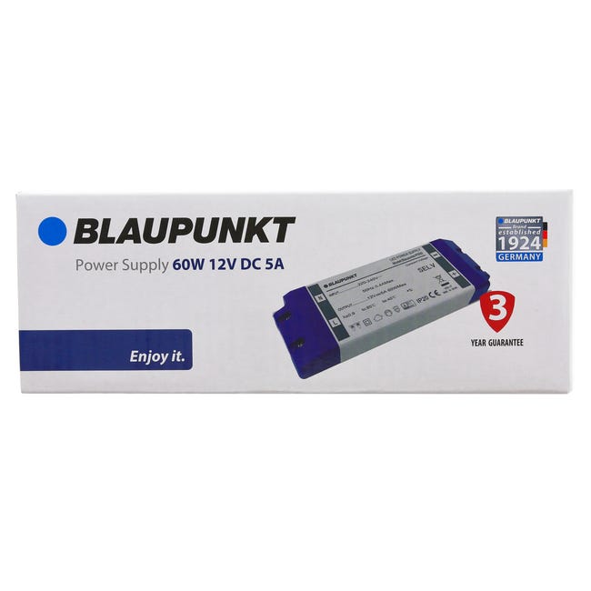 Zasilacz do LED 12 V 60 W IP20 Blaupunkt