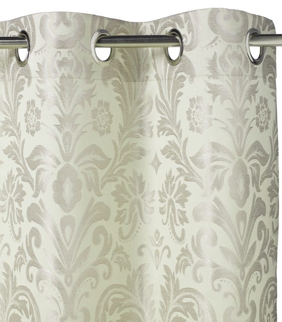 Zasłona Leoben kremowa 140 x 260 cm na przelotkach Inspire