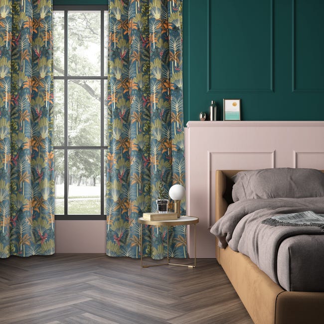 Zasłona Nadjila Ibiza 140 x 280 cm na przelotkach Inspire