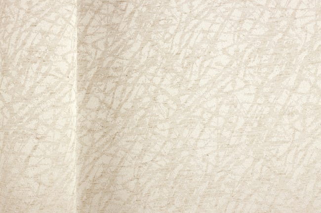 Zasłona Twigs beżowa 170 x 250 cm na taśmie