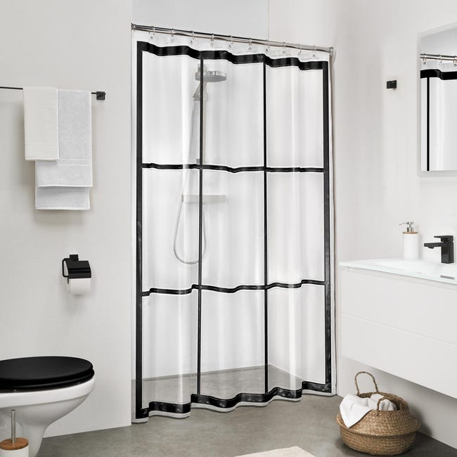 Zasłonka prysznicowa Brix 180 X 200 cm Sealskin