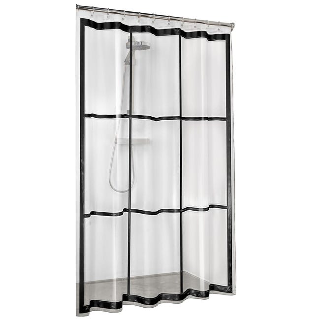 Zasłonka prysznicowa Brix 180 X 200 cm Sealskin