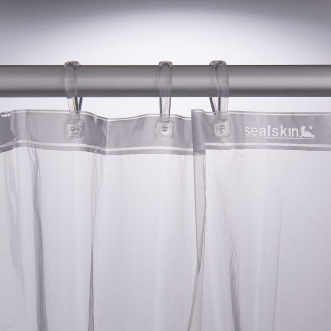 Zasłonka prysznicowa Clear 180 X 200 cm Sealskin