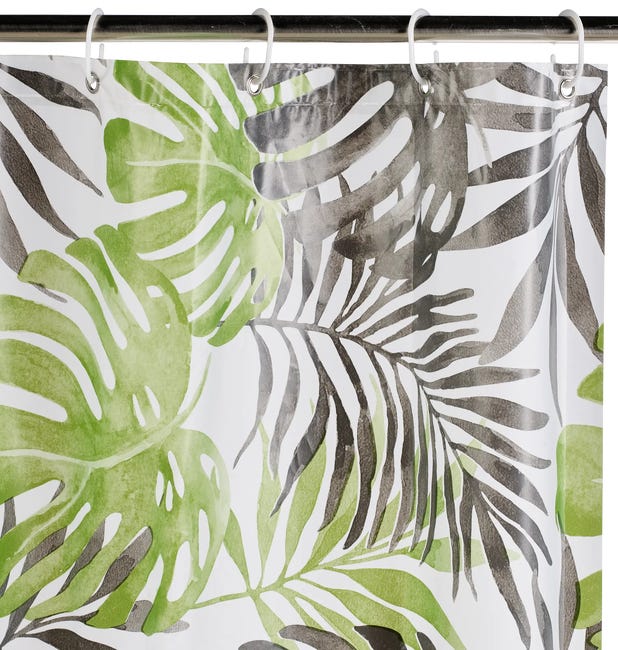 Zasłonka prysznicowa Monstera 180 X 200 cm Evg Trade