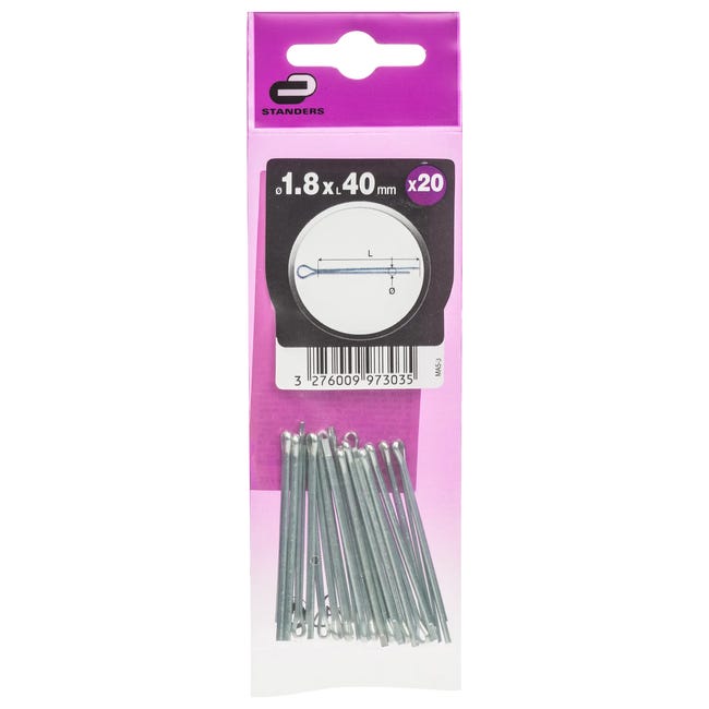 Zawleczka 2 x 41 mm 20 szt. Standers