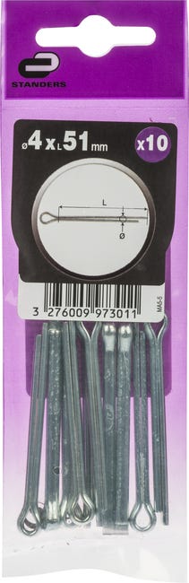 Zawleczka 4 x 51 mm 10 szt. Standers