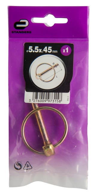 Zawleczka z pierścieniem 5.5 mm Standers
