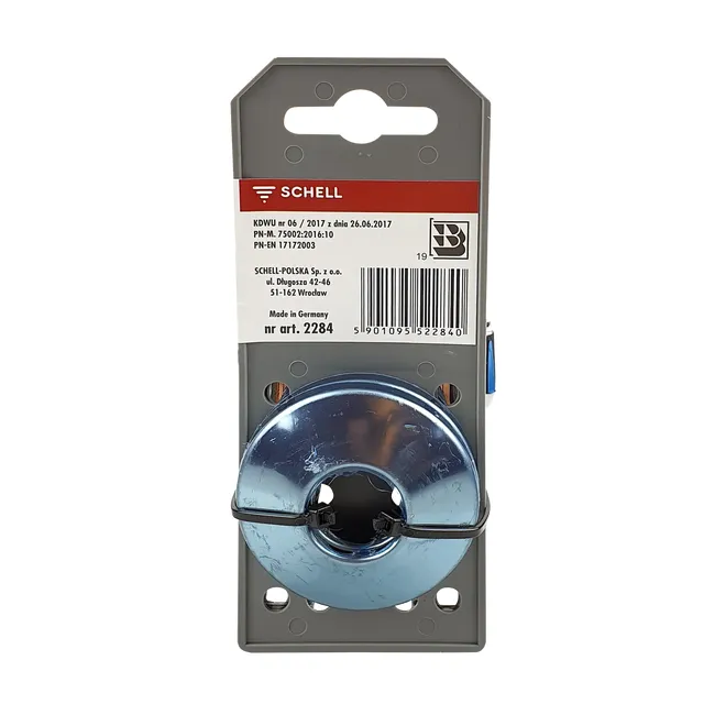 Zawory kątowe regulacyjne 1/2''- 3/8'' SCHELL COMFORT komplet 2 szt. z rozetami