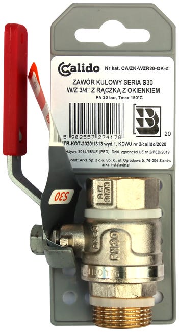 Zawór kulowy GW/GZ 3/4