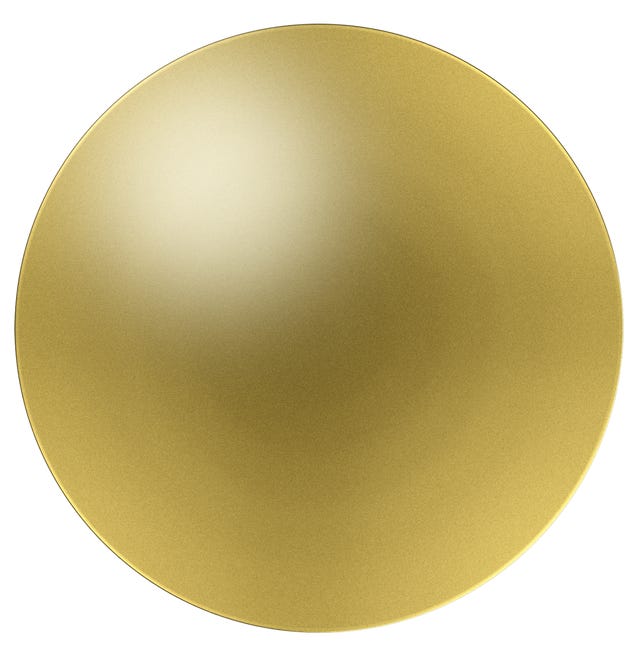 Zaślepka do zlewozmywaka złota Quadron