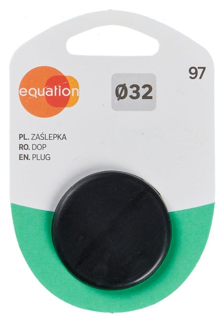 Zaślepka gumowa 32 mm EQUATION