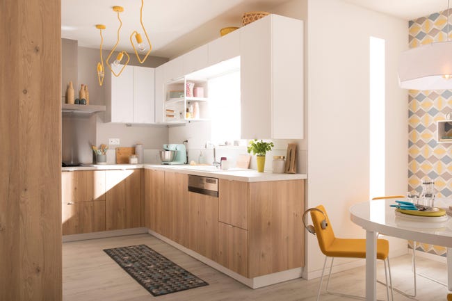 Zestaw 2 frontów kuchennych FALH30/77 Sofia biały Delinia iD