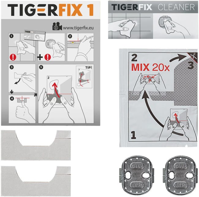 Zestaw akcesoriów do mocowania Tiger FIX NR 1 4 Tiger