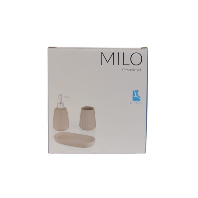 Zestaw akcesoriów dozownik, kubek Milo Bisk