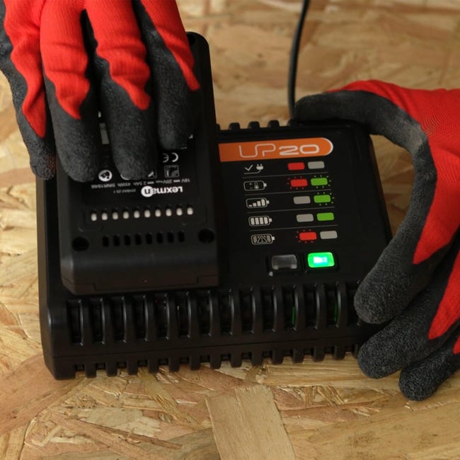 Zestaw akumulator + ładowarka 20V 2,5Ah Lexman