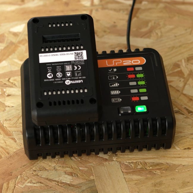 Zestaw akumulator + ładowarka 20V 2,5Ah Lexman