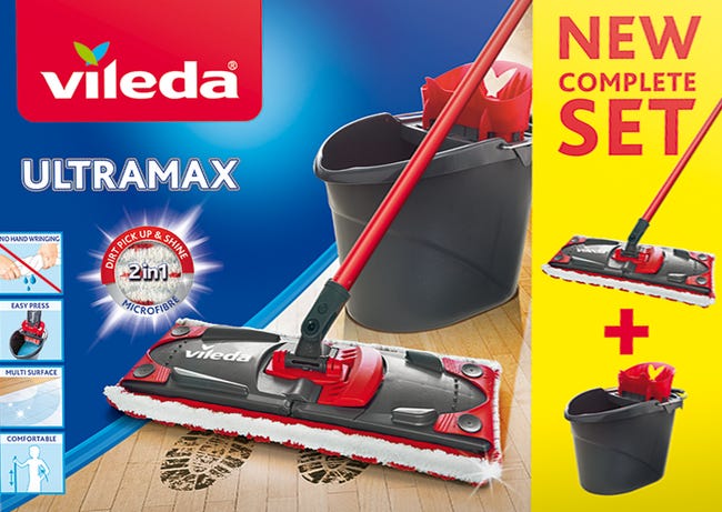 Zestaw do mycia podłóg Box Vileda