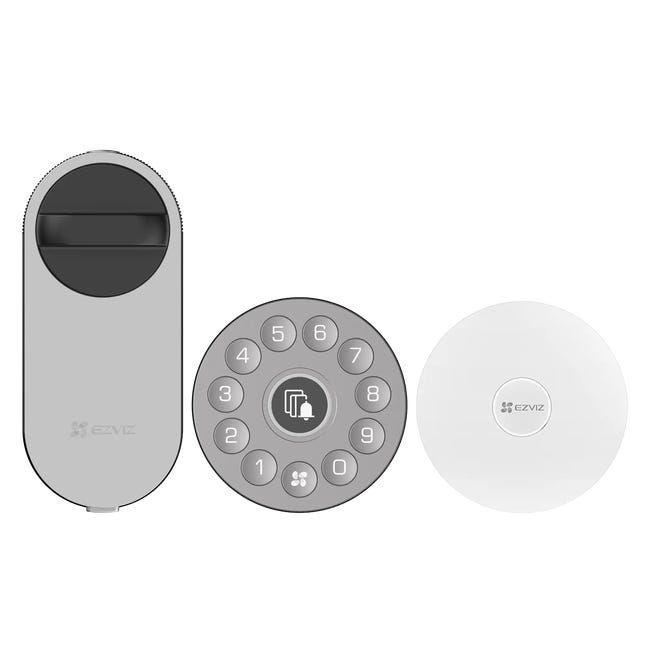Zestaw inteligentnego zamka CS-DL01S z dzwonkiem i bramką A3 EZVIZ