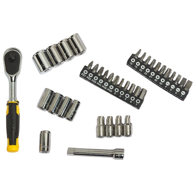Zestaw kluczy nasadowych STMT82672-0 37 szt. Stanley