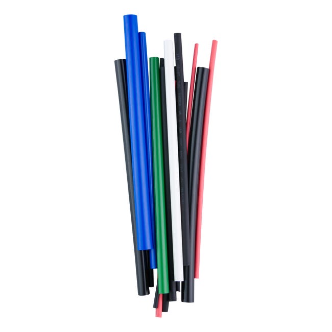 Zestaw koszulek termokurczliwych 3x1.6 - 6.4 mm 15 cm DPM