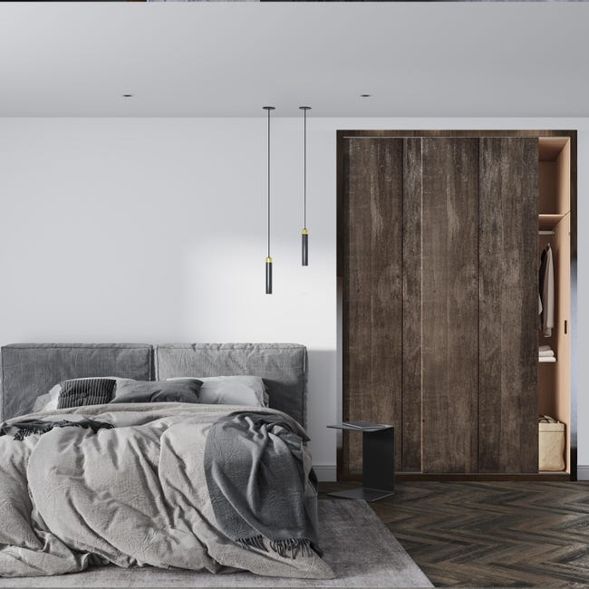 Zestaw okuć do drzwi przesuwnych Eta dł. 180 cm Spaceo