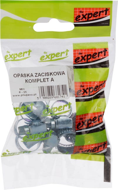 Zestaw opasek zaciskowych 8 - 25 EXPERT