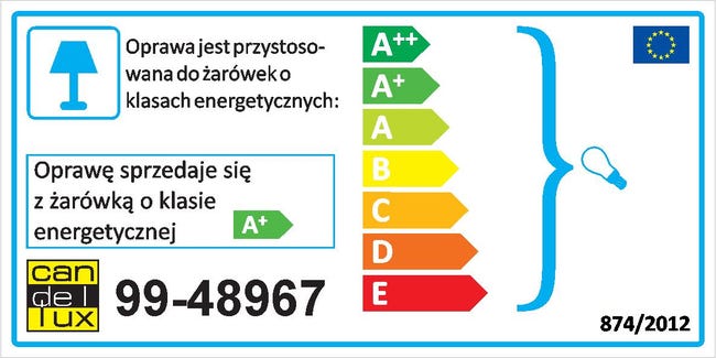 Zestaw opraw stropowych 3 szt. SS16 720 lm miedź szkło LED CANDELLUX