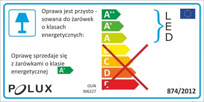 Zestaw opraw stropowych oczek 3 szt. OLIN czarne okrągłe LED POLUX