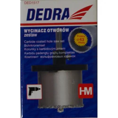 Zestaw otwornic 33 / 43 / 53 / 67 / 73 mm DED1517 DEDRA