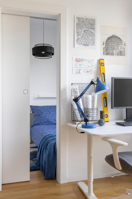 Zestaw pościeli Ada niebieski 200 x 220 cm