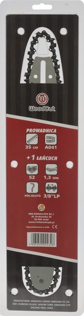 Zestaw: prowadnica 35cm + łańcuch 1x52 3813PD 3/8'' Woodcut