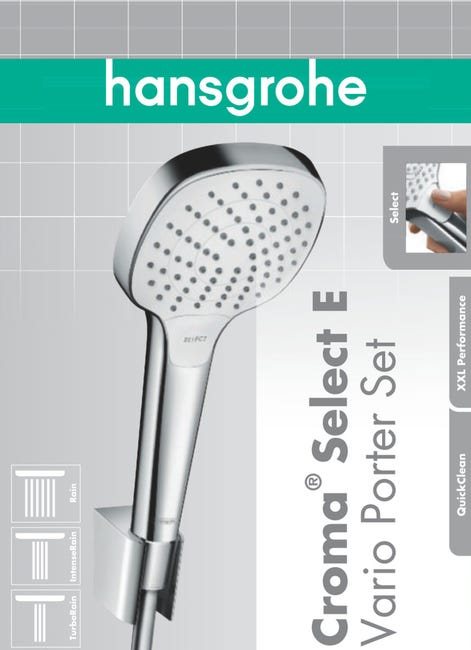 Zestaw prysznicowy punktowy Croma Select Vario 2F Hansgrohe