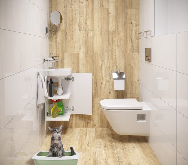 Zestaw szafka z umywalką 30 Corner Mirano