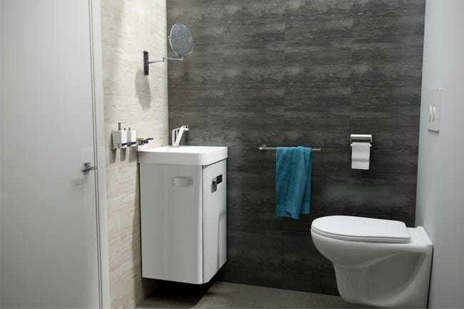 Zestaw szafka z umywalką 30 Corner Mirano