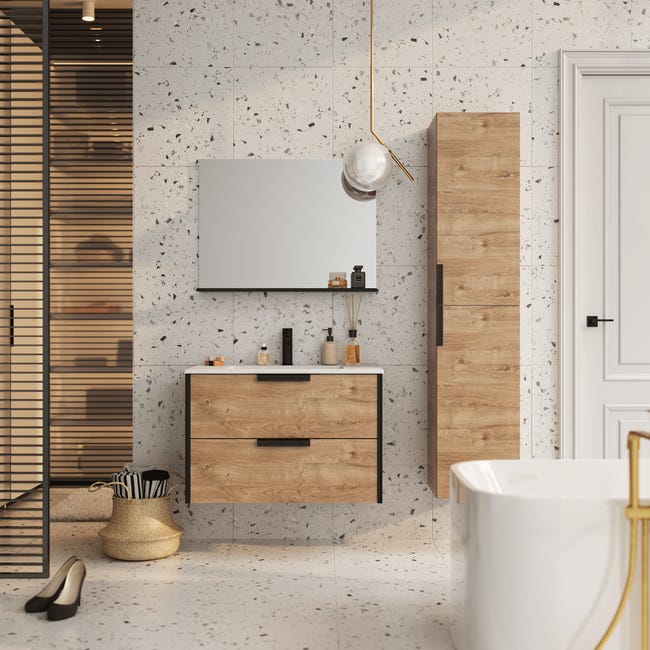 Zestaw szafka z umywalką Loft 80 Sensea