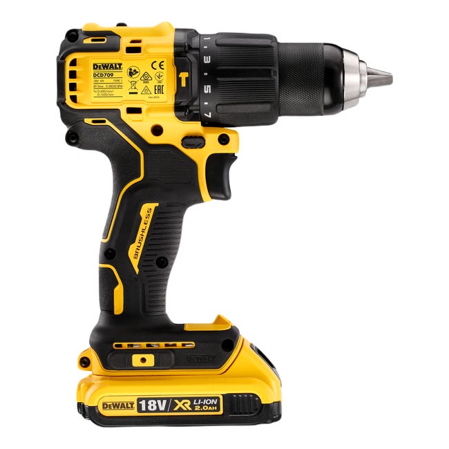 Zestaw udarowa wiertarko - wkrętarka i zakrętarka 18V 2 x 2Ah DEWALT