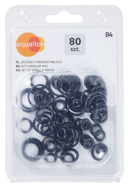 Zestaw uszczelek małych 80 szt. EQUATION