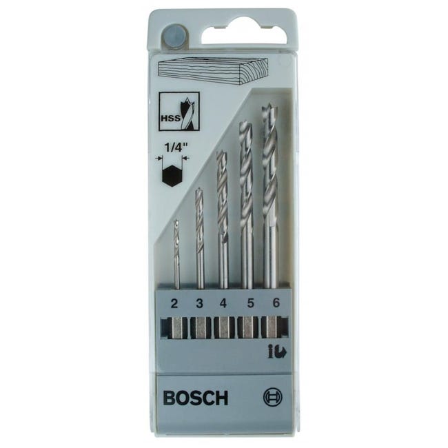 Zestaw wierteł do drewna 5 szt. BOSCH