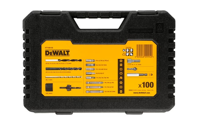 Zestaw wierteł i bitów DeWalt DT71563-QZ 100 szt.